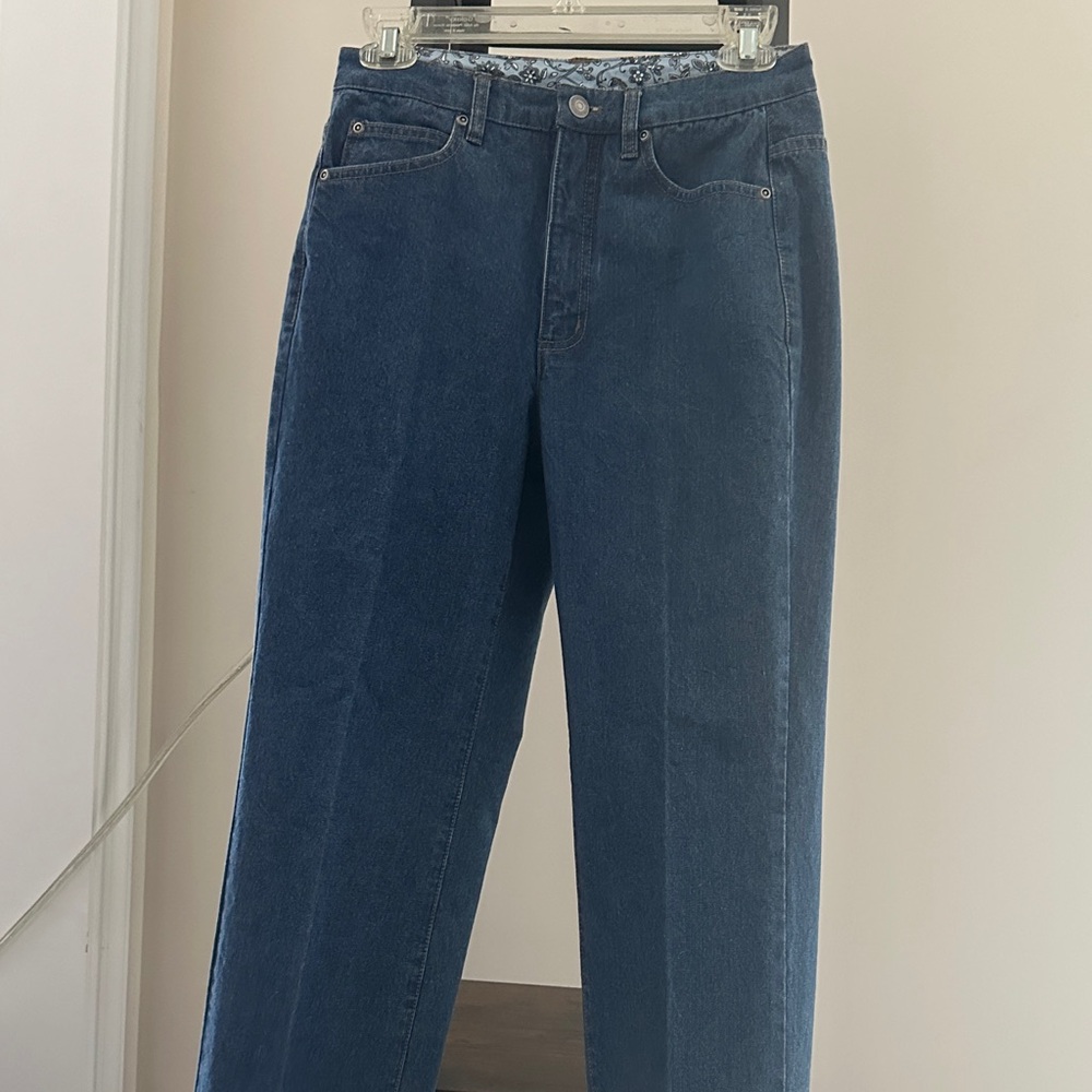 Appleseed's Deep Blue Straight Jeans